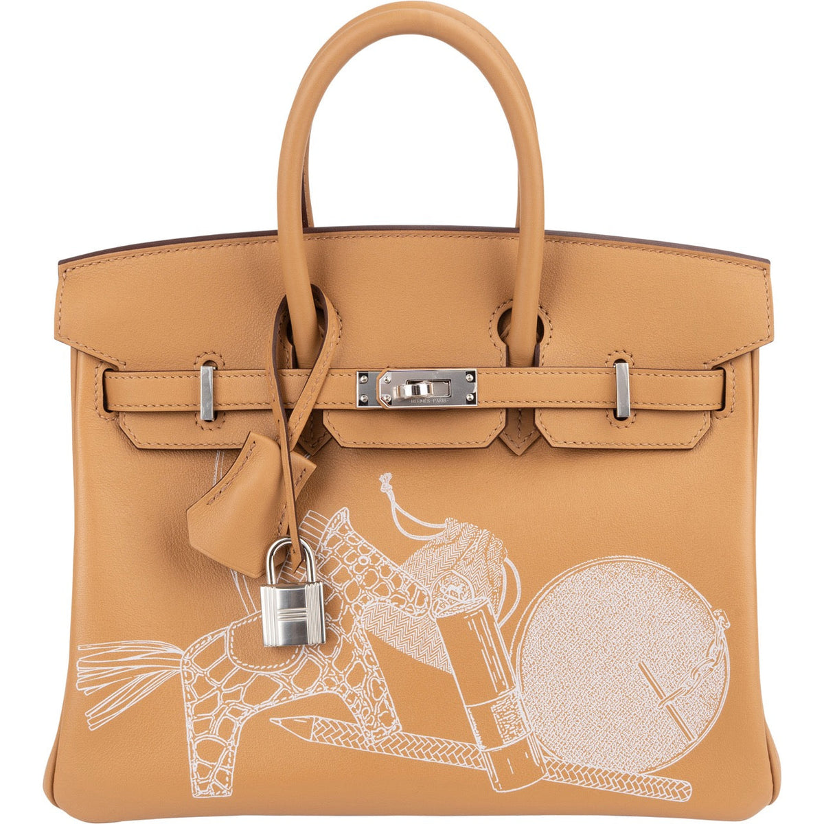 Hermès Biscuit Swift Leather Limited In And Out Birkin 25 Handbag