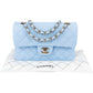 Chanel Quilted Caviar Leather Small Double Flap Shoulder Bag