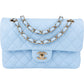 Chanel Quilted Caviar Leather Small Double Flap Shoulder Bag