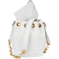 Chanel Lambskin CC Drawstring Bucket Crossbody Bag