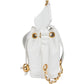 Chanel Lambskin CC Drawstring Bucket Crossbody Bag
