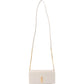 Saint Laurent Kate Wallet on Chain aus grauem Glattleder – Ansicht 8