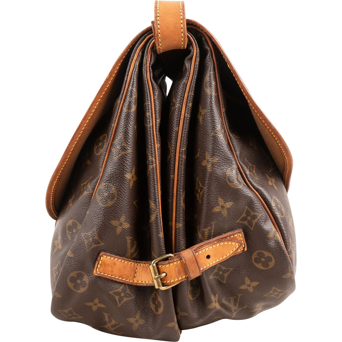 Louis Vuitton Monogram Canvas Saumur 35 Crossbody Bag