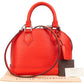 Louis Vuitton Red Epi Leather Alma BB Crossbody Handbag