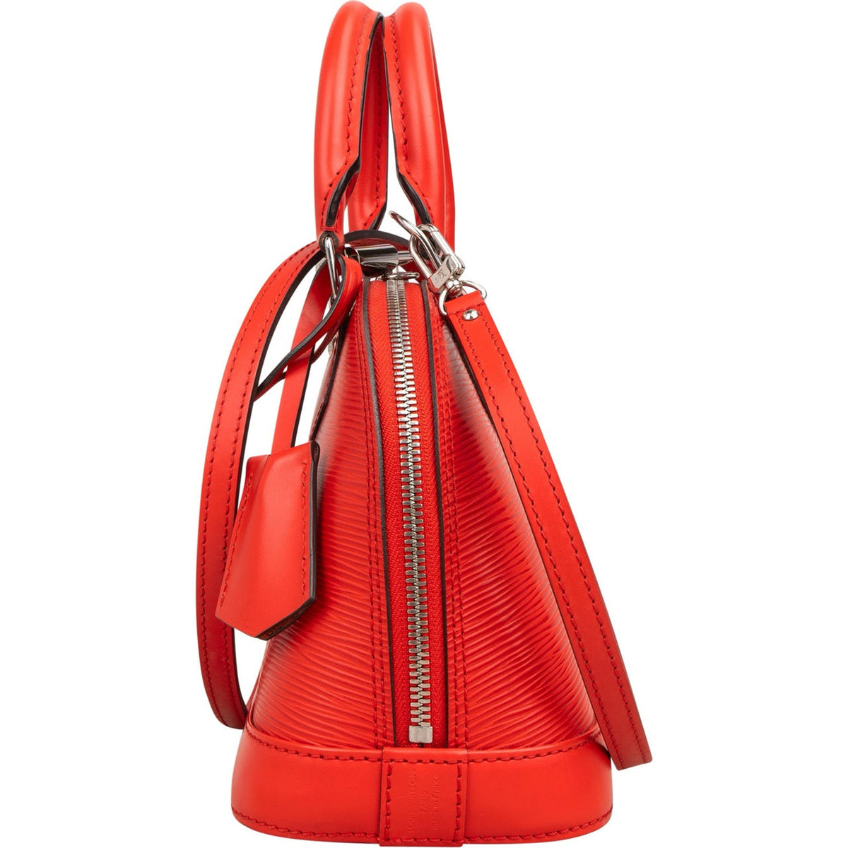Louis Vuitton Red Epi Leather Alma BB Crossbody Handbag