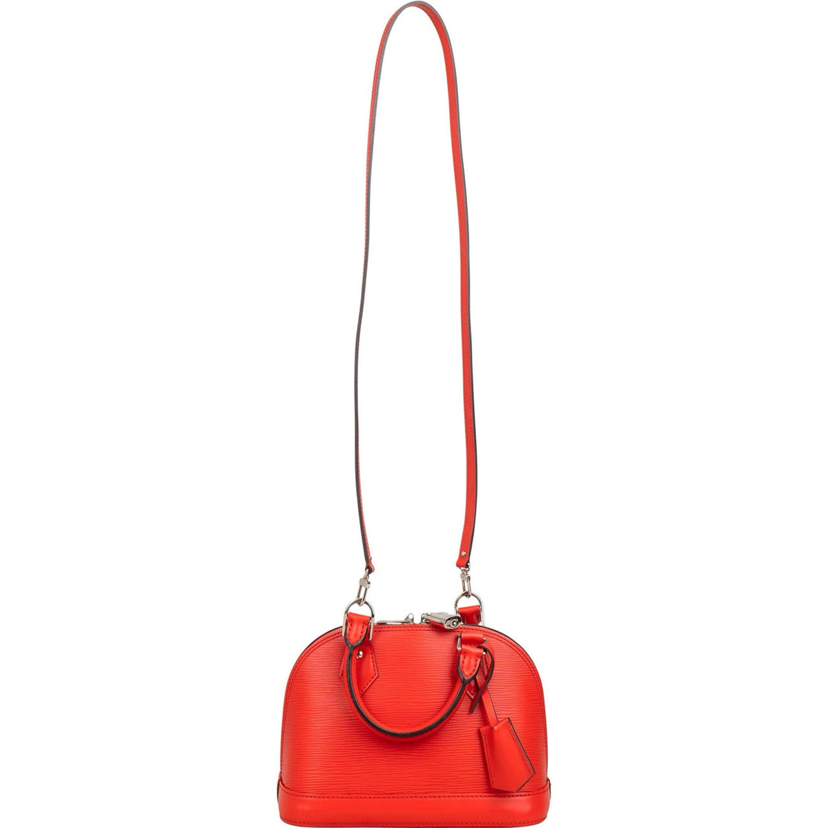 Louis Vuitton Red Epi Leather Alma BB Crossbody Handbag