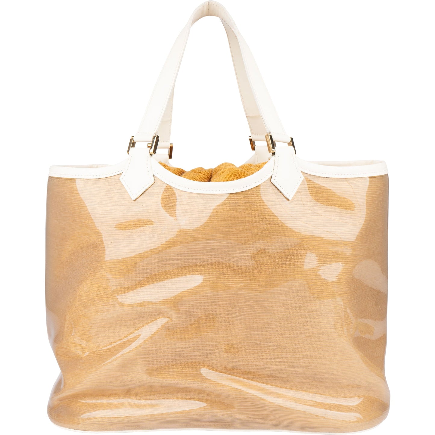 Louis Vuitton Transparent Epi Plage Lagoon Bay Handbag