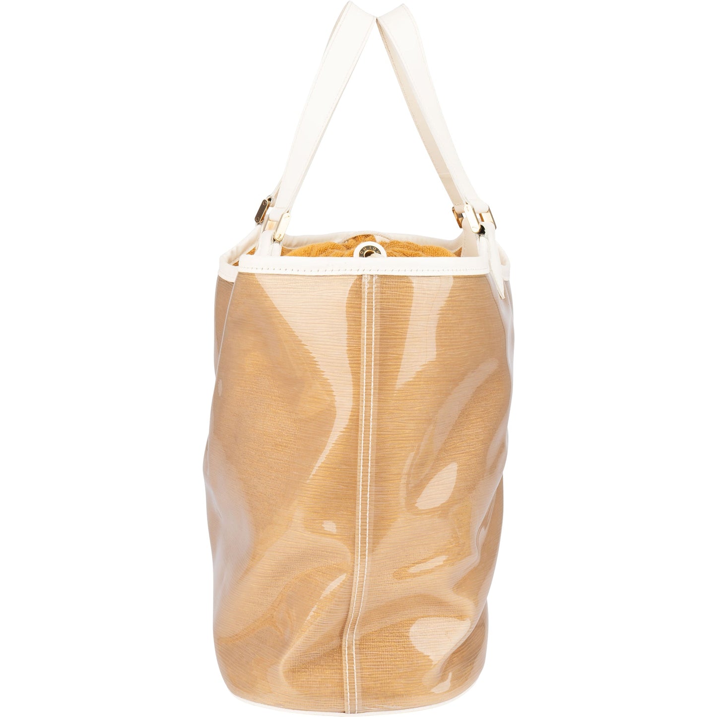Louis Vuitton Transparent Epi Plage Lagoon Bay Handbag