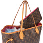 Louis Vuitton Canvas Monogram Neverfull MM Shopper Handbag
