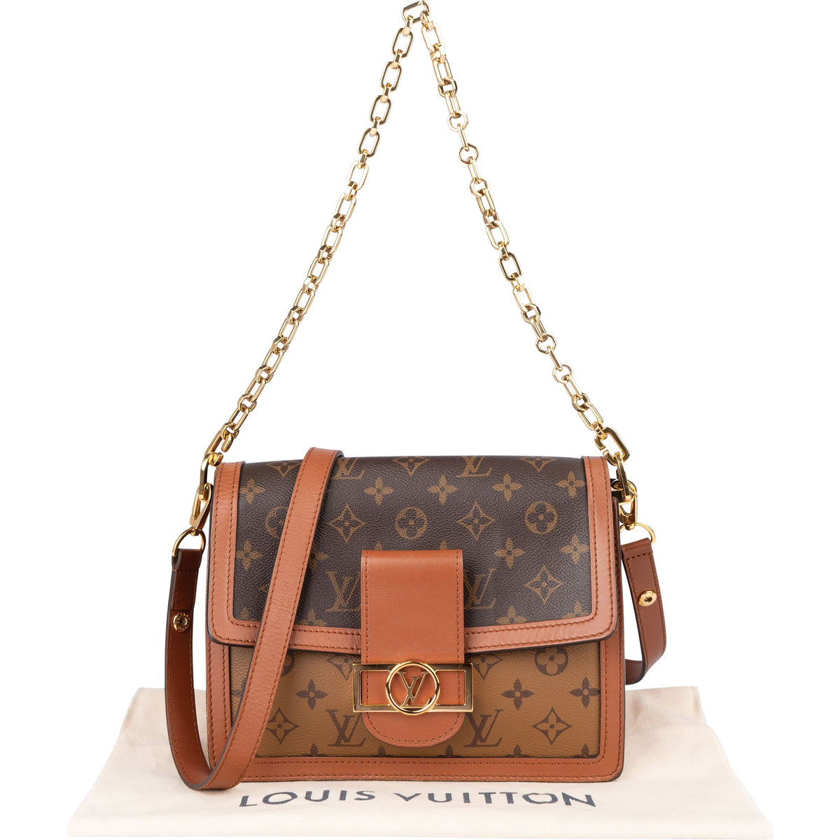 Louis Vuitton Monogram Canvas Dauphine MM Autres Crossbody Bag