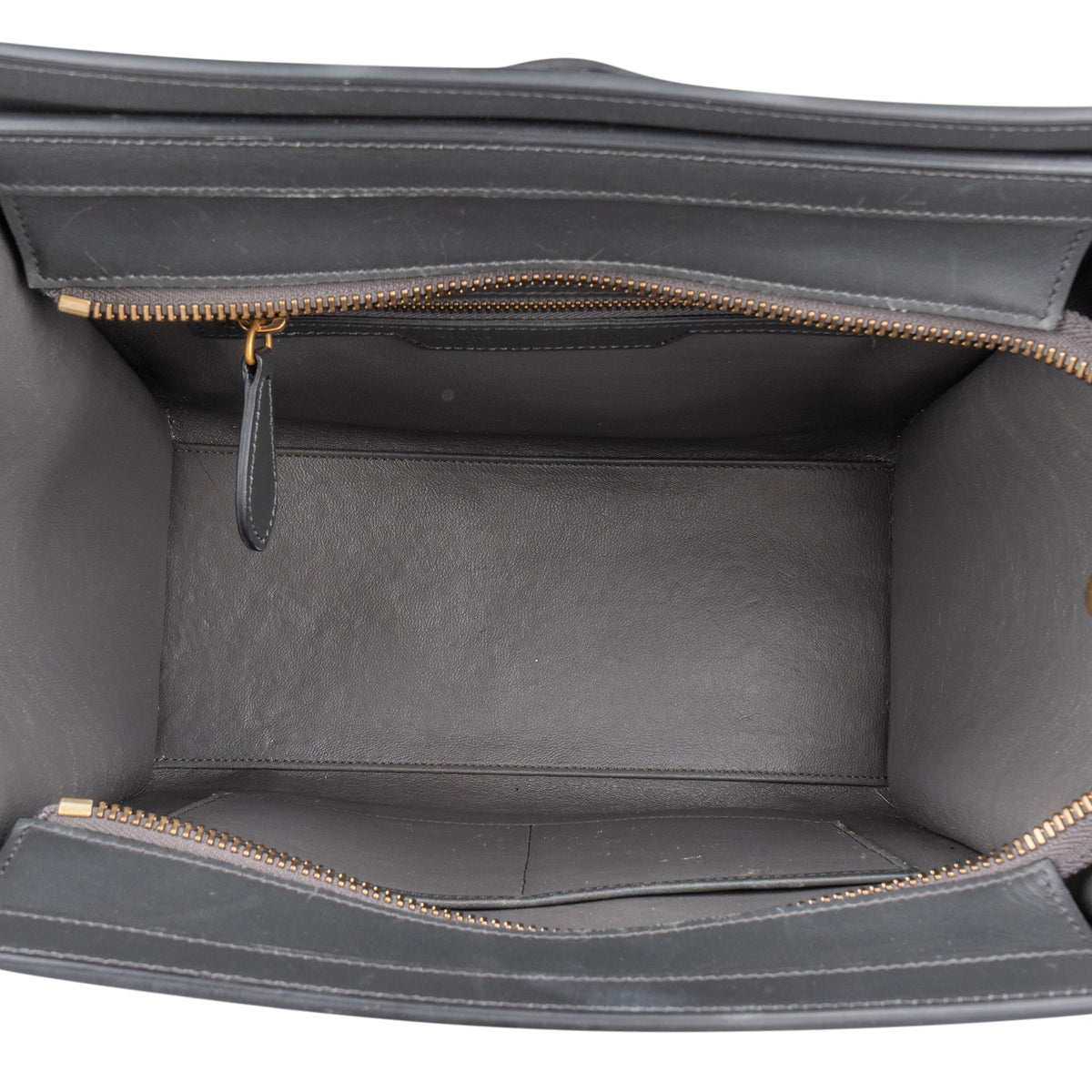 Céline Tricolor Leather Luggage Handbag