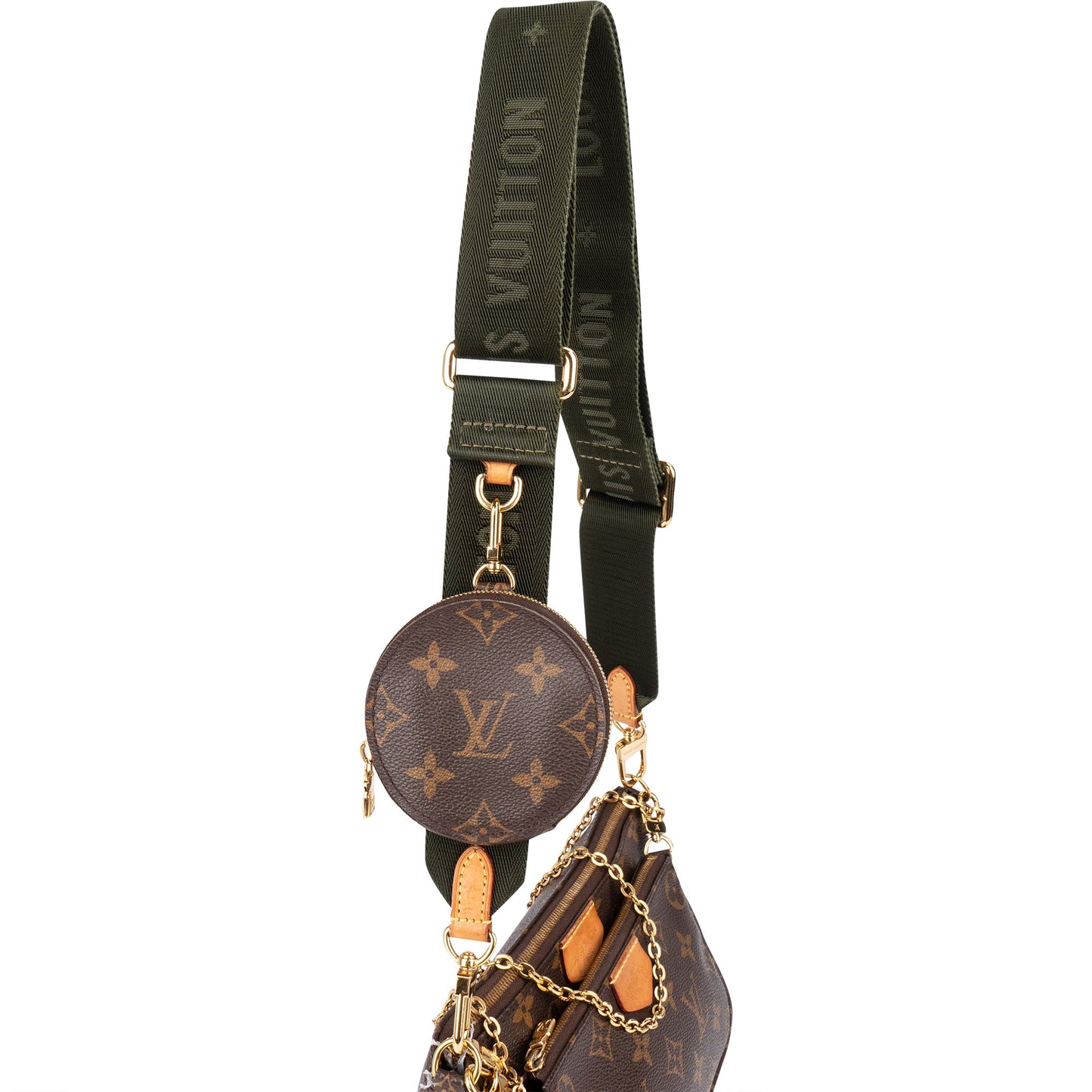 Louis Vuitton Canvas Monogram Multi Pochette Accessoires Crossbody Bag