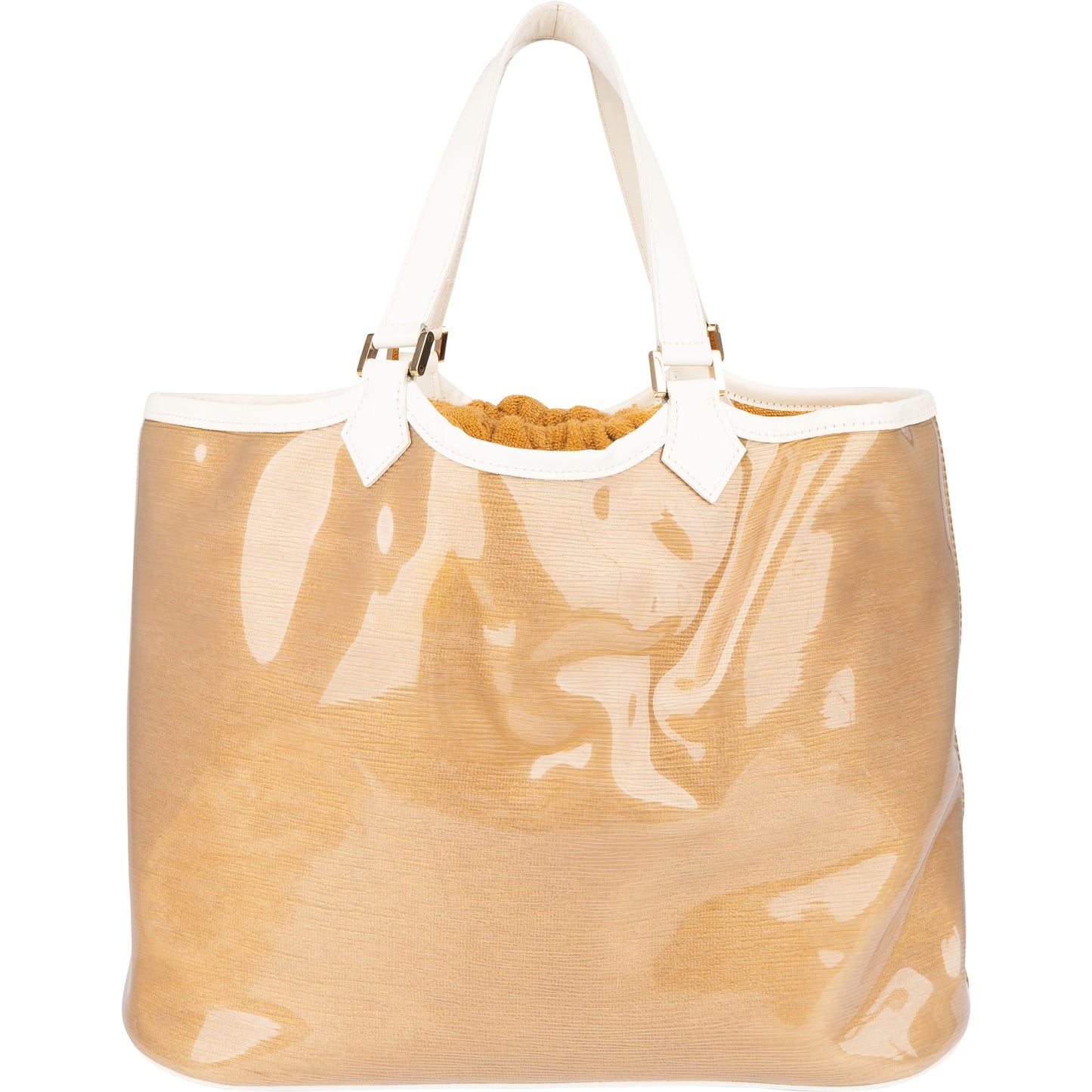 Louis Vuitton Transparent Epi Plage Lagoon Bay Handbag