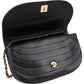 Chanel Lambskin Halfmoon Single Flap Shoulder Bag