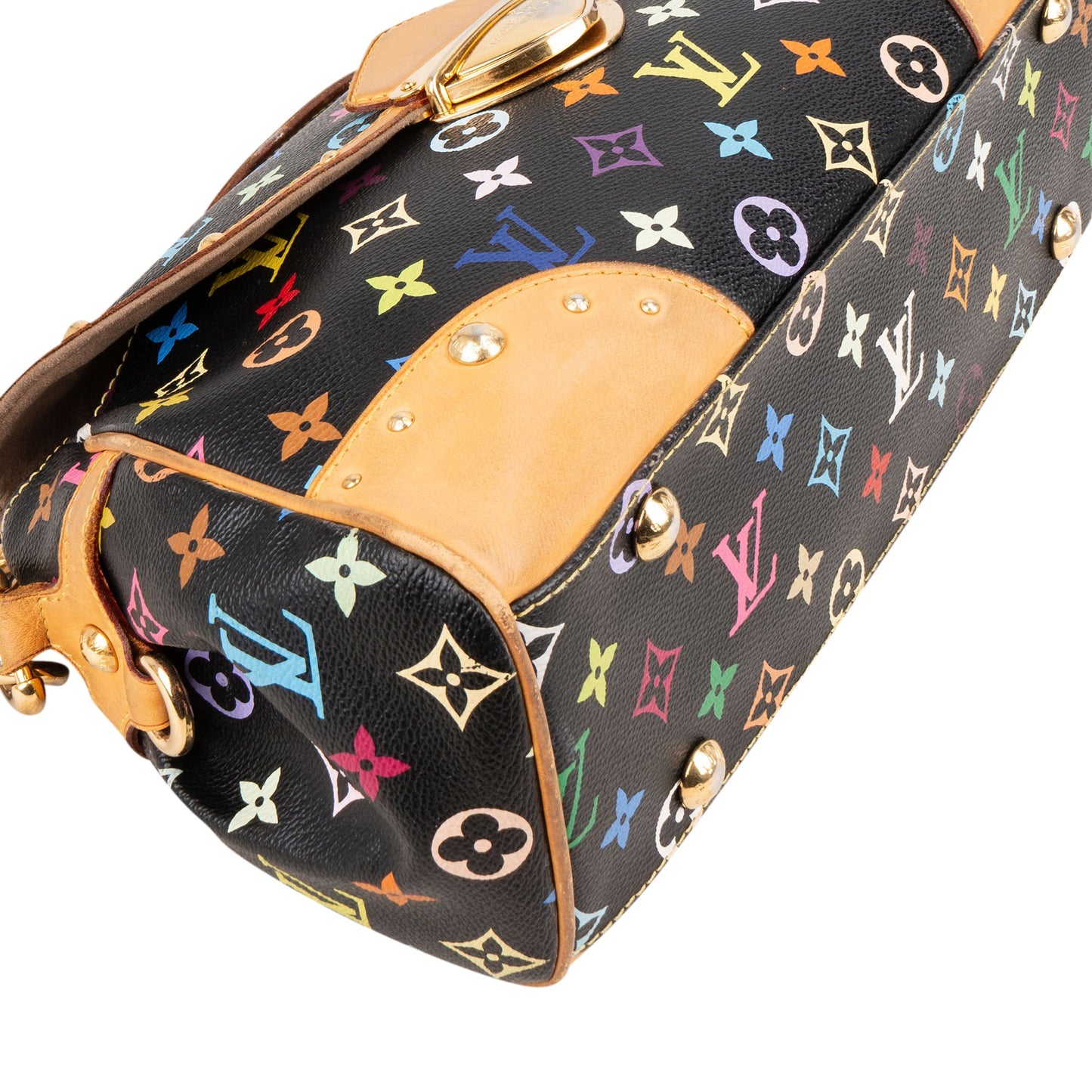 Louis Vuitton Canvas Monogram Multicolor Beverly MM Shoulder Bag