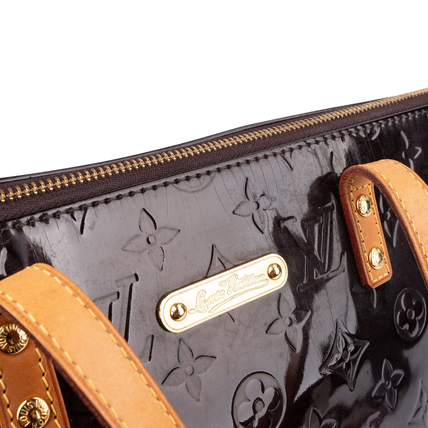 Louis Vuitton Monogram Vernis Bellevue PM Handbag
