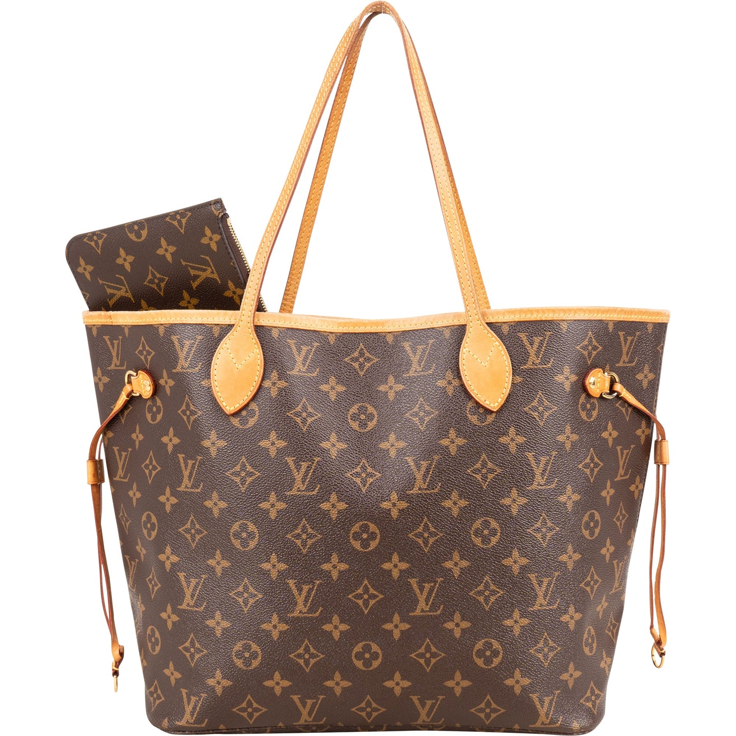 Louis Vuitton Monogram Canvas Neverfull MM Shopper Shoulder Bag
