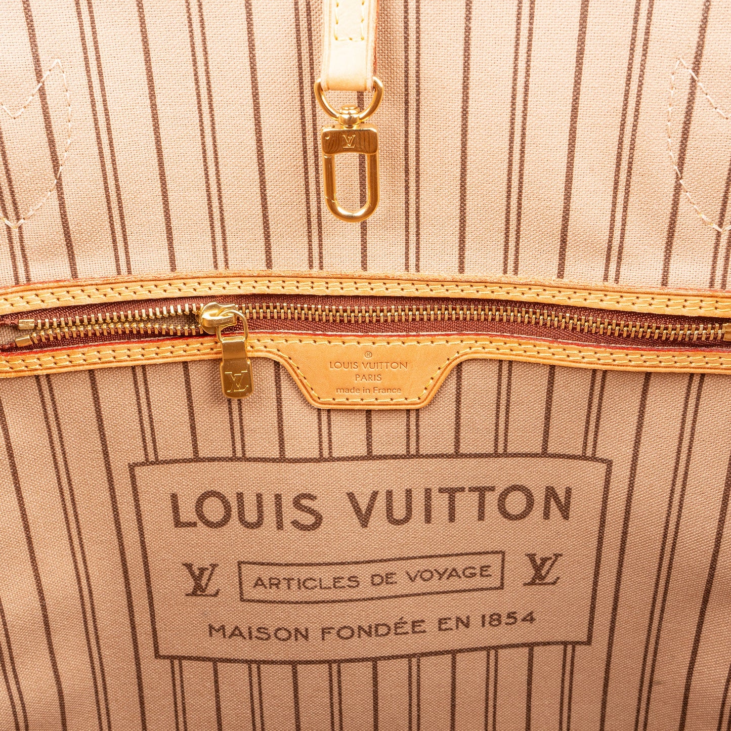 Louis Vuitton Monogram Canvas Neverfull MM Shopper Shoulder Bag