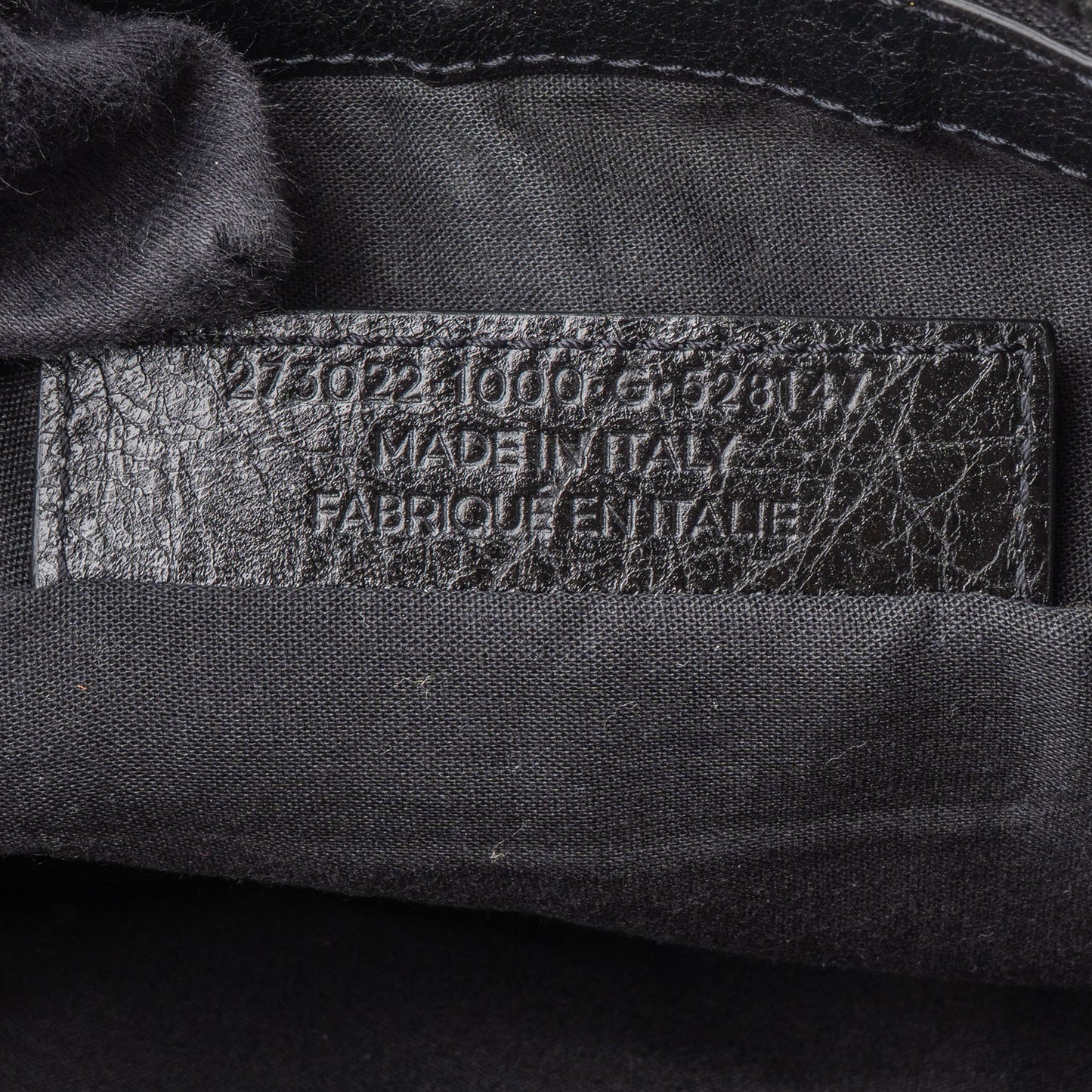 Balenciaga Black Leather City Clutch