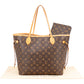 Louis Vuitton Monogram Canvas Neverfull MM Shopper Shoulder Bag