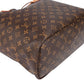 Louis Vuitton Canvas Monogram Neverfull MM Shopper Handbag