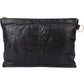 Balenciaga Black Leather City Clutch