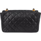 Chanel Quilted Lambskin 24K Gold Single Flap Crossbody Bag