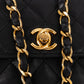 Chanel Quilted Lambskin 24K Gold Single Flap Crossbody Bag