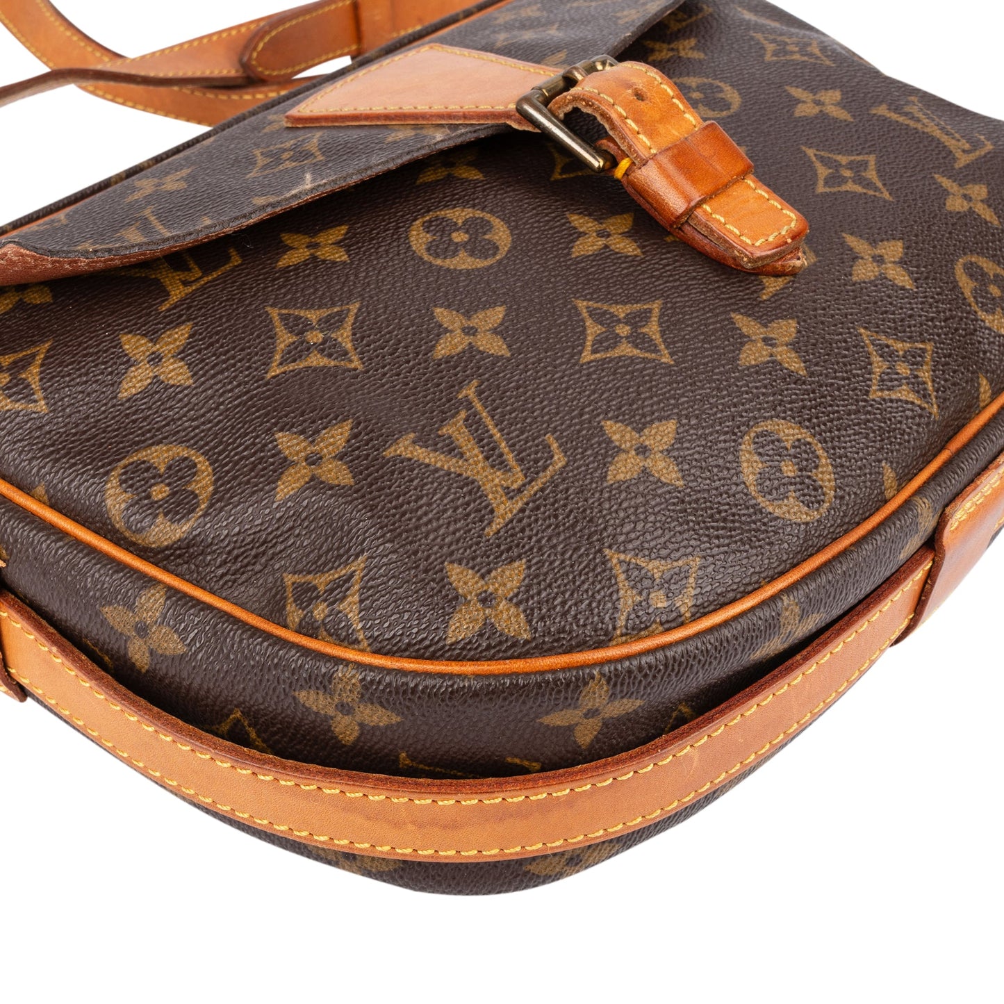 Louis Vuitton Canvas Monogram Jeune Fille GM Crossbody Bag
