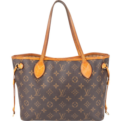 Louis Vuitton Canvas Monogram Neverfull PM Shoulder Bag