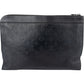 Louis Vuitton Monogram Shadow Leather Pochette Jour Discovery Clutch
