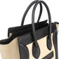 Céline Tricolor Leather Luggage Handbag