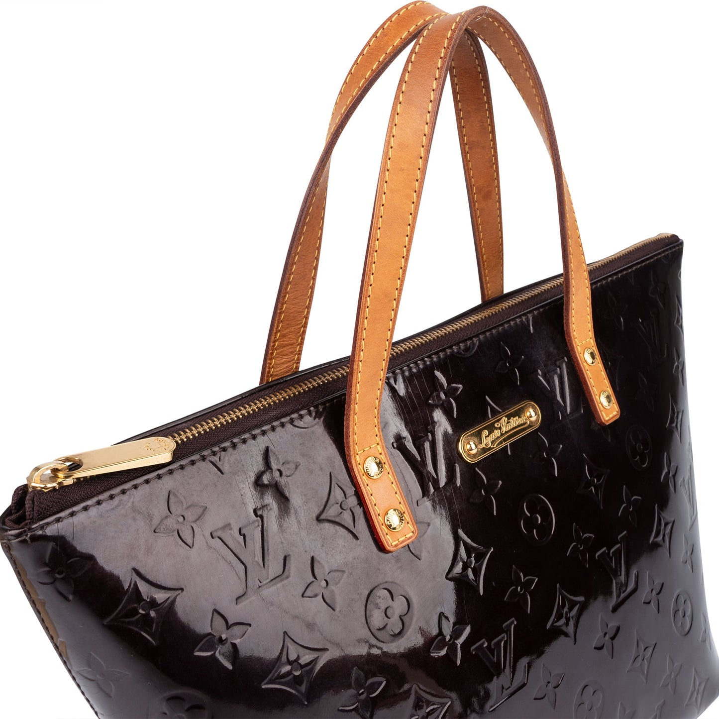 Louis Vuitton Monogram Vernis Bellevue PM Handbag