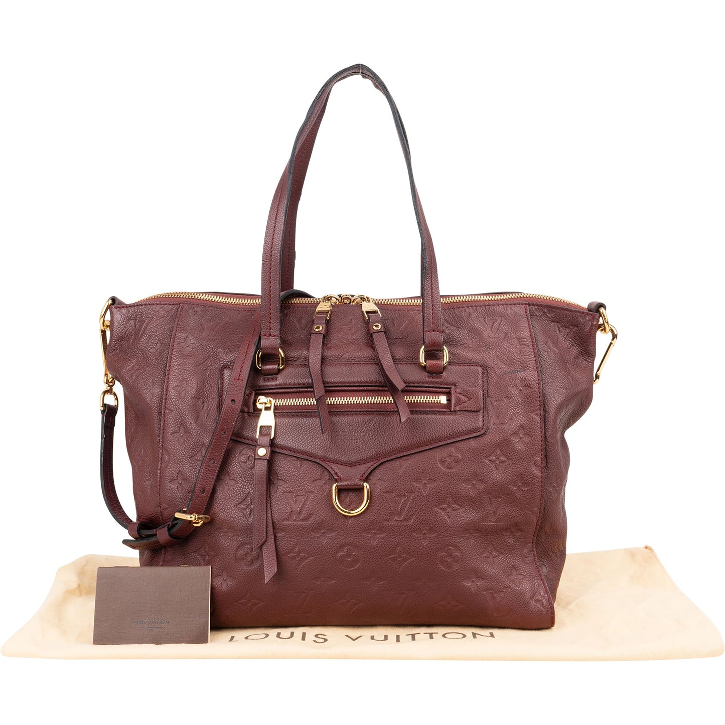 Louis Vuitton Monogram Empreinte Leather Lumineuse PM Shoulder Bag