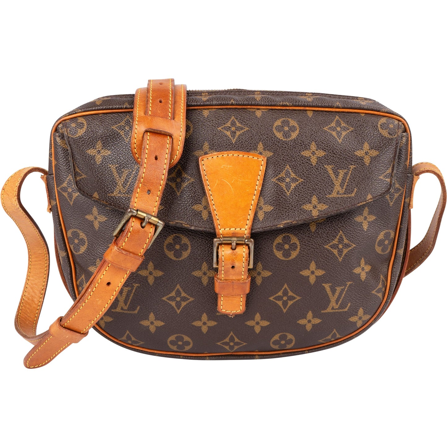 Louis Vuitton Canvas Monogram Jeune Fille GM Crossbody Bag