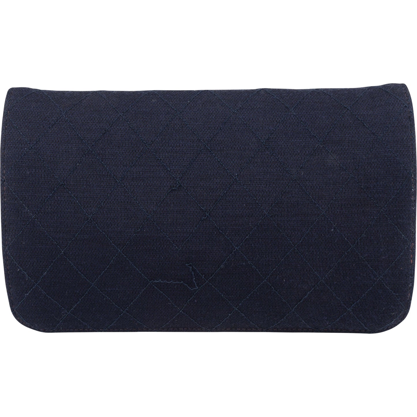 Chanel Quilted Cotton Single Flap Shoulder Bag