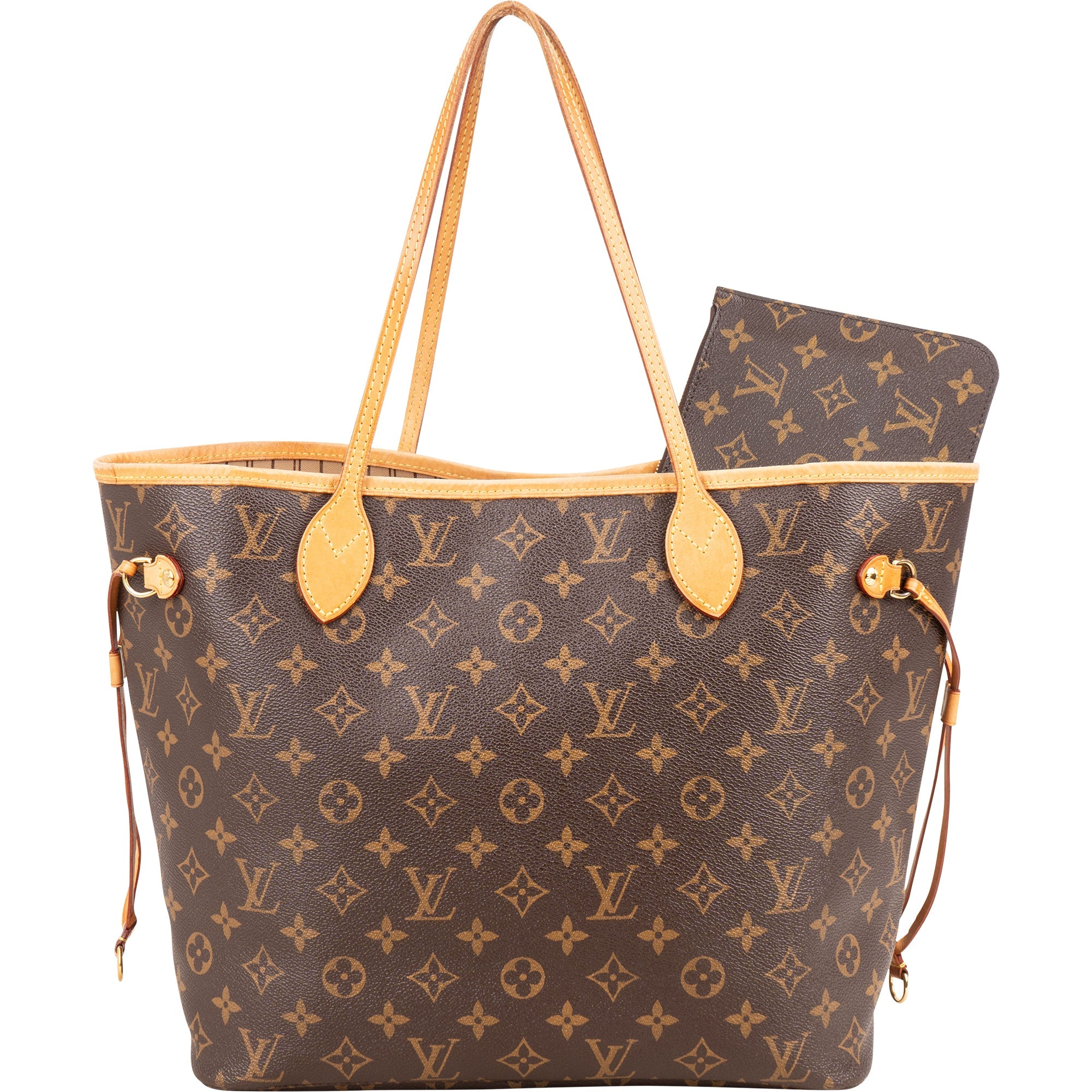 Louis Vuitton Monogram Canvas Neverfull MM Shopper Shoulder Bag