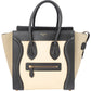 Céline Tricolor Leather Luggage Handbag