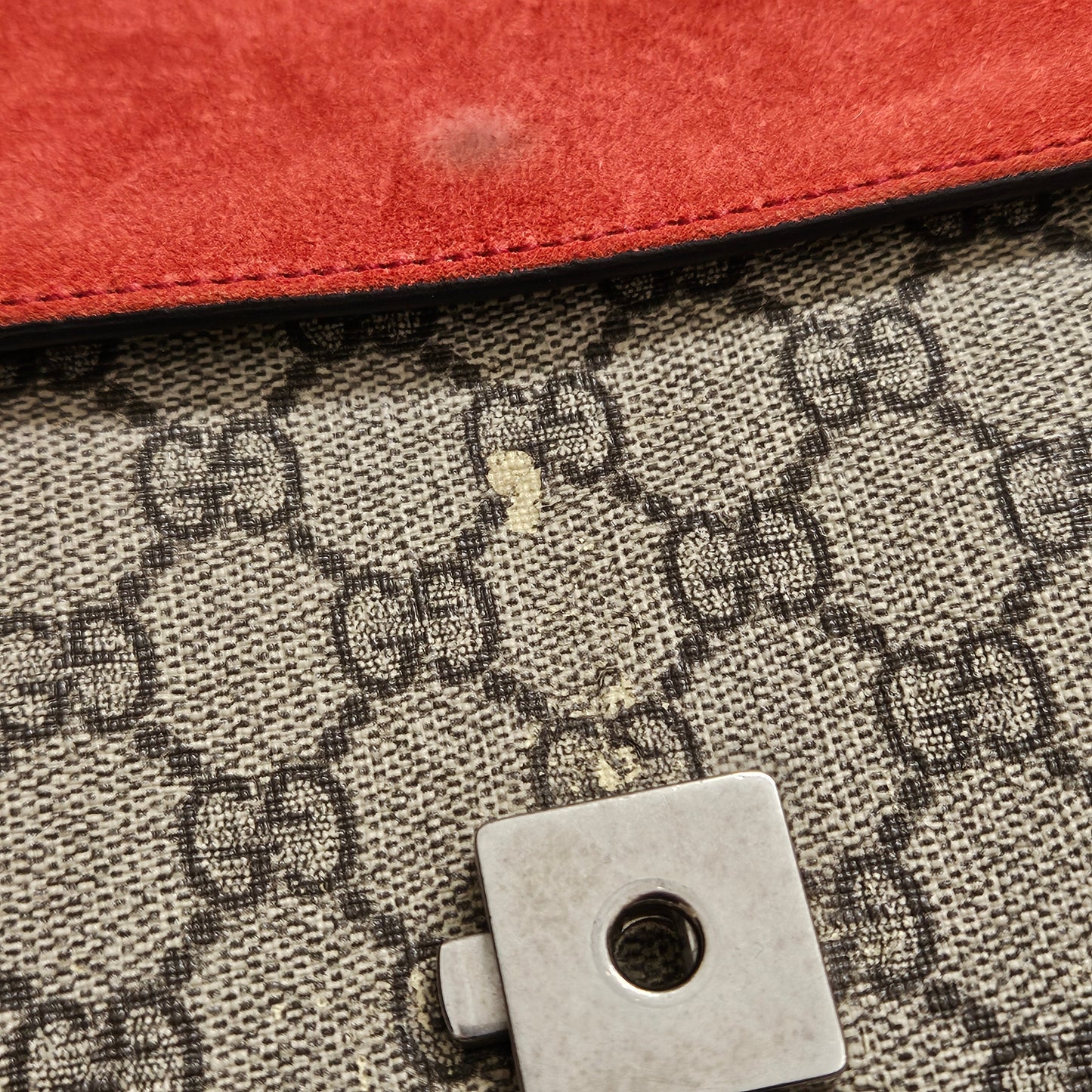 Gucci Monogram GG Supreme Canvas Dionysus Shoulder Bag