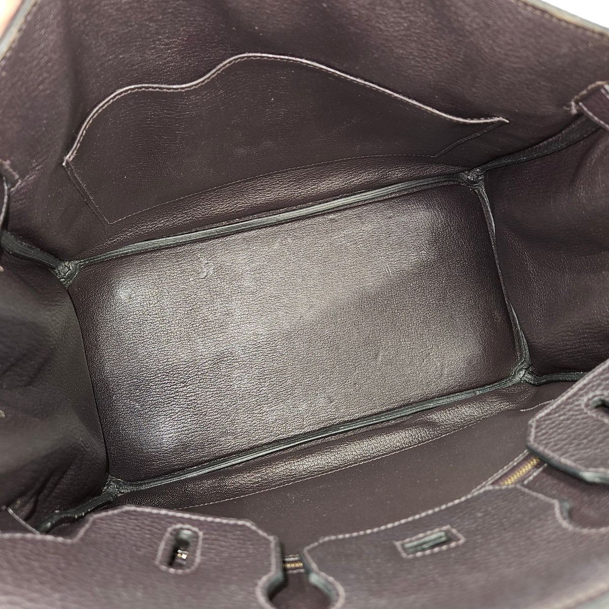 Hermès Prunoir Deep Blue Togo Leather Birkin 30 Handbag