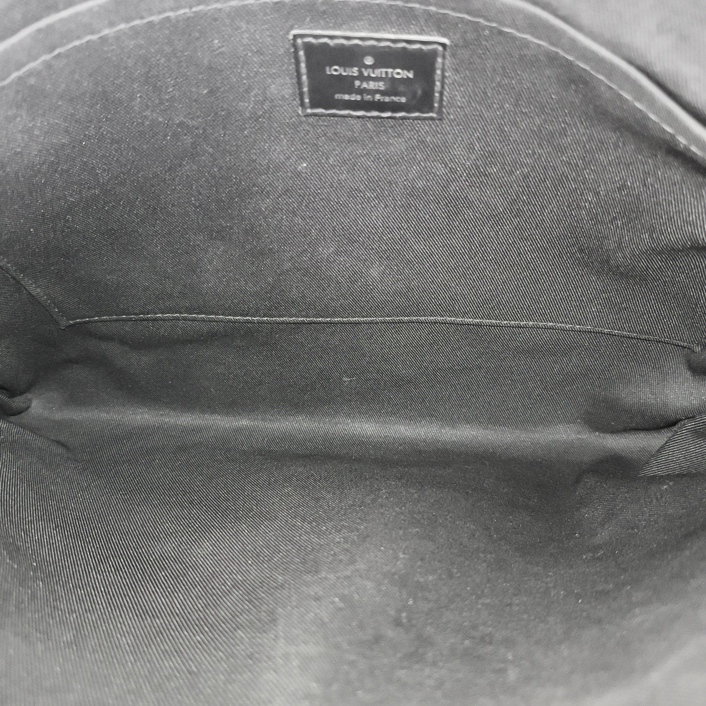 Louis Vuitton Monogram Canvas Eclipse Pochette Voyage MM Clutch