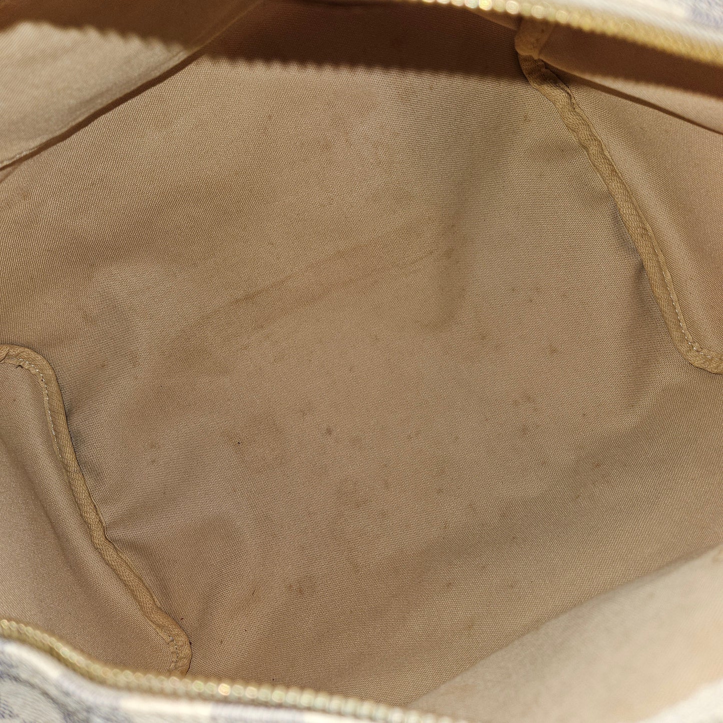 Louis Vuitton Monogram Damier Azur Speedy 30 Handbag
