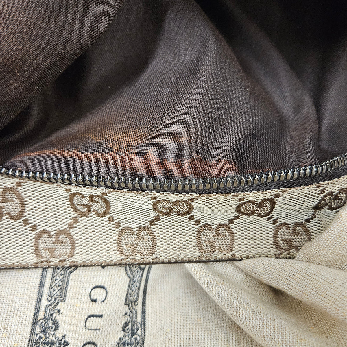 Gucci Monogram GG Canvas Belt Crossbody Bag