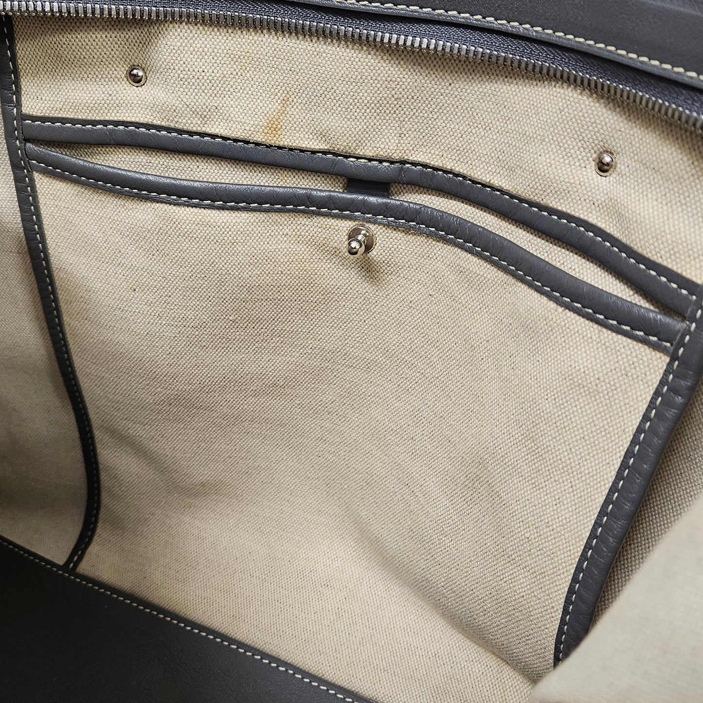 Goyard Monogram Goyardine Marquises Tote Shoulder Bag