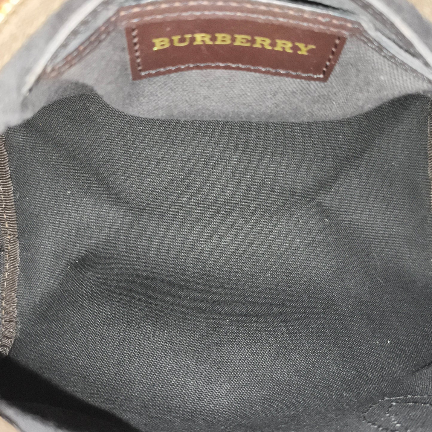 Burberry Haymarket Check Boston Handbag