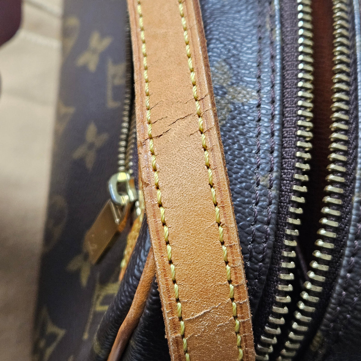 Louis Vuitton Canvas Monogram Pochette Cite Shoulder Bag