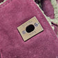 Chanel Suede and Shearling CC Handbag