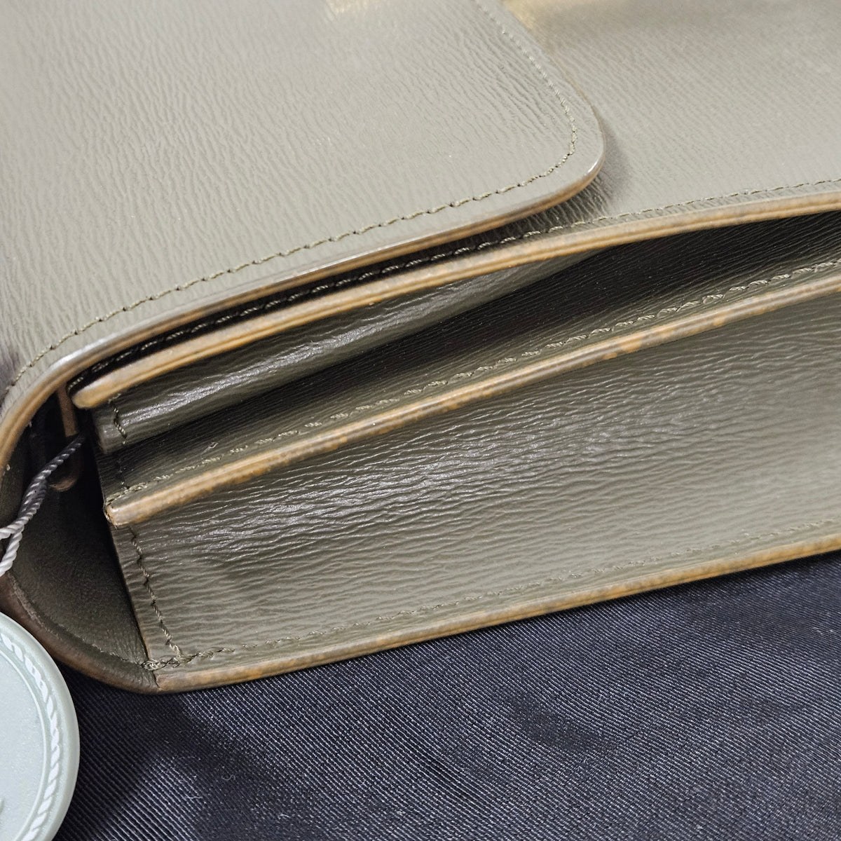 Celine Grained Calfskin Classic Box Crossbody Bag