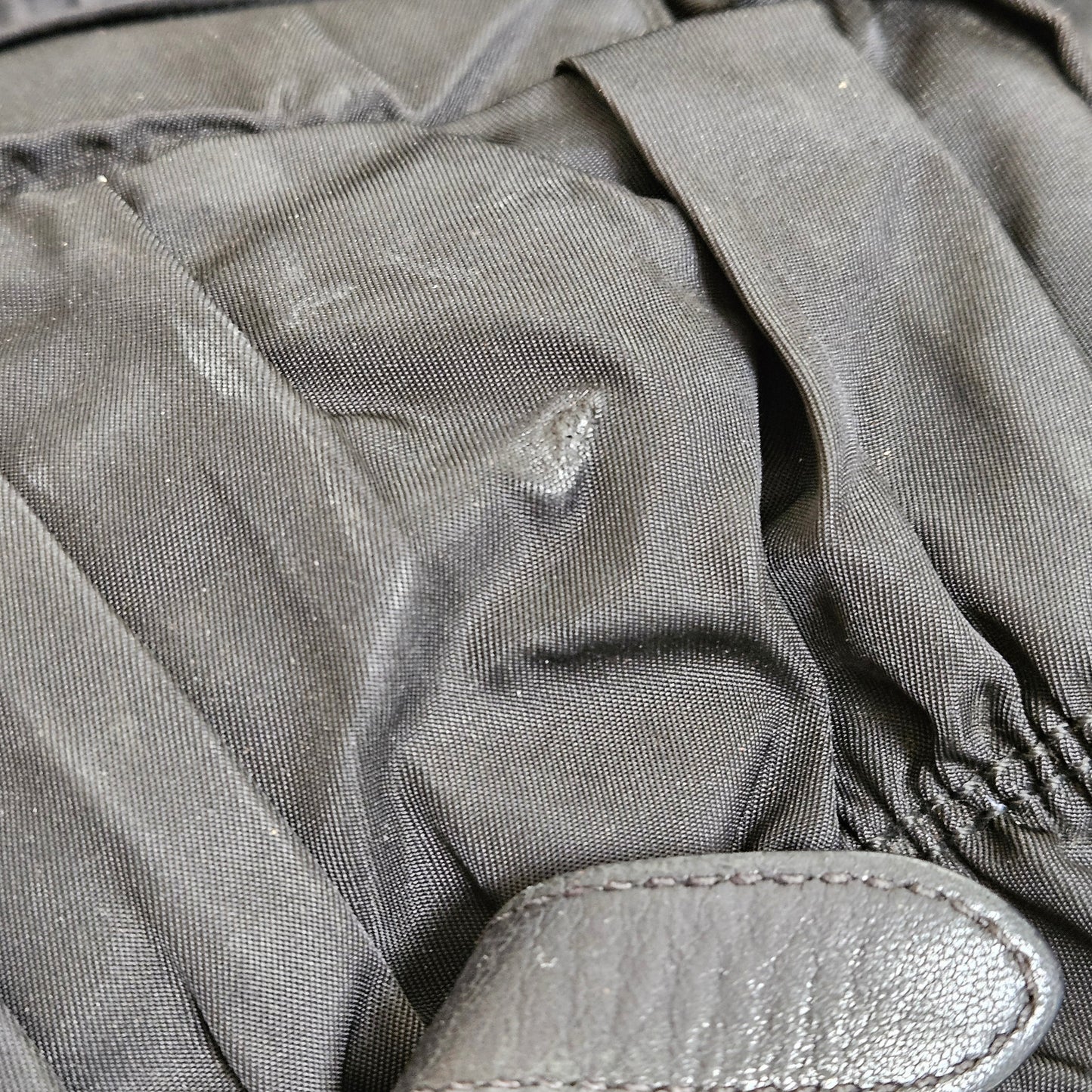 Prada Quilted Nylon City Handbag