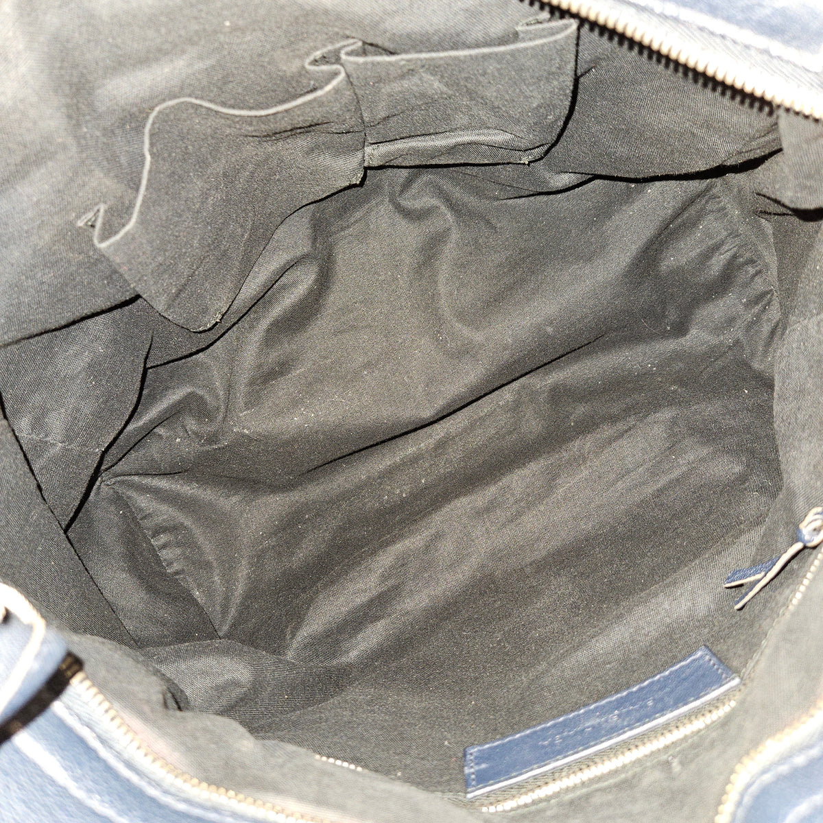 Balenciaga Blue  Leather Giant City Handbag
